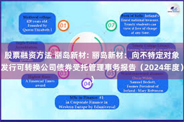 股票融资方法 丽岛新材: 丽岛新材：向不特定对象发行可转换公司债券受托管理事务报告（2024年度）