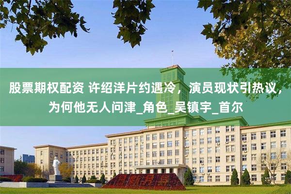 股票期权配资 许绍洋片约遇冷，演员现状引热议，为何他无人问津_角色_吴镇宇_首尔